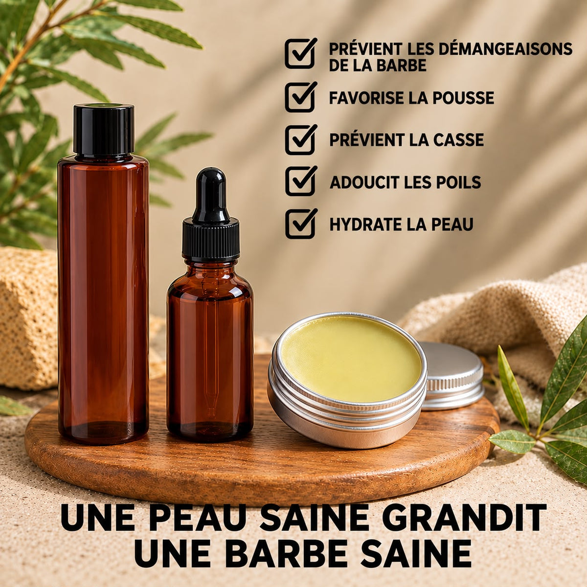 Kit barbe Homme
